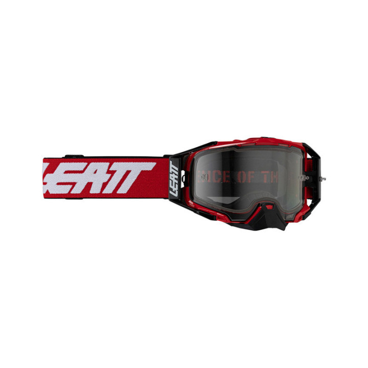 GOGLE LEATT VELOCITY 6.5 83 VLT RED CLEAR OS