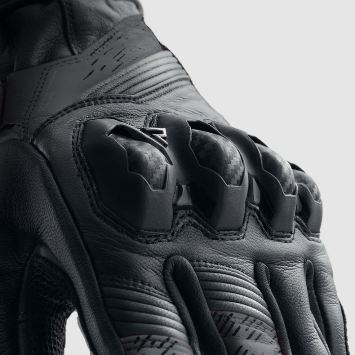 RĘKAWICE MOTOCYKLOWE REBELHORN VIPER BLACK