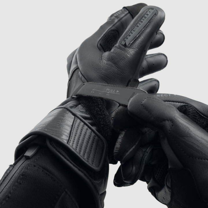RĘKAWICE MOTOCYKLOWE REBELHORN VIPER BLACK