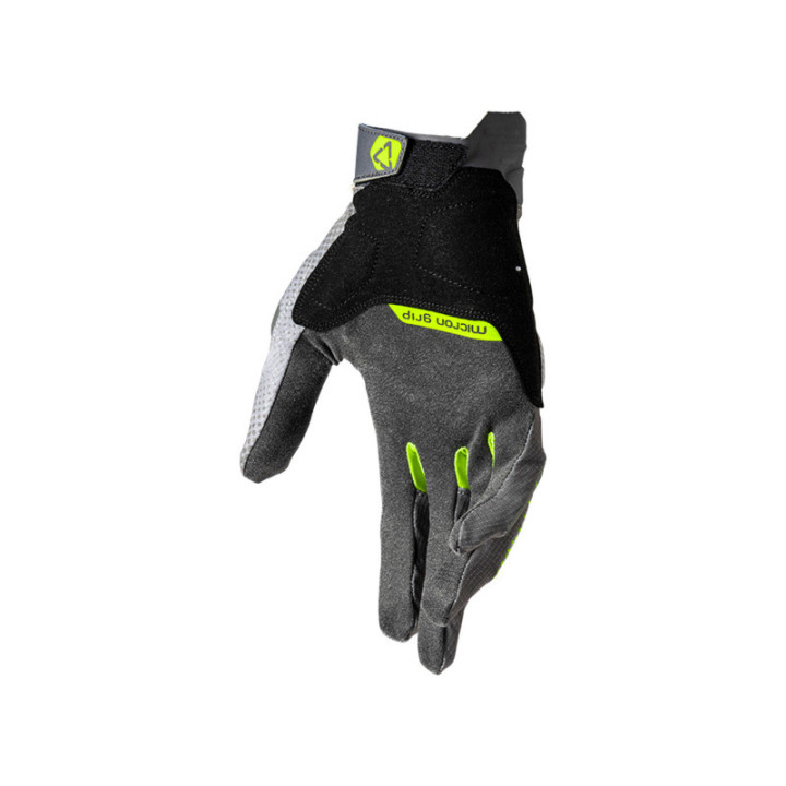 RĘKAWICE MOTOCYKLOWE LEATT ADV X-FLOW 5.5 SHORT HI-VIZ