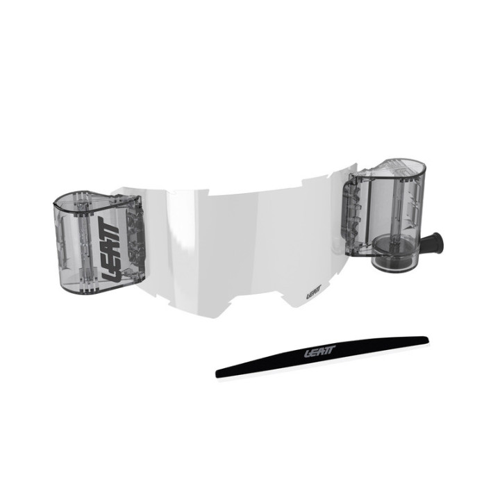 ROLL-OFF LEATT VIZION KIT 3.5 CANISTERS+FILM+DIRT STRIPS+ROLLOFF LENS CLEAR 0,9 OS