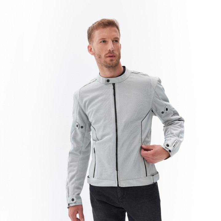 KURTKA MOTOCYKLOWA TEKSTYLNA REBELHORN WAVE GREY