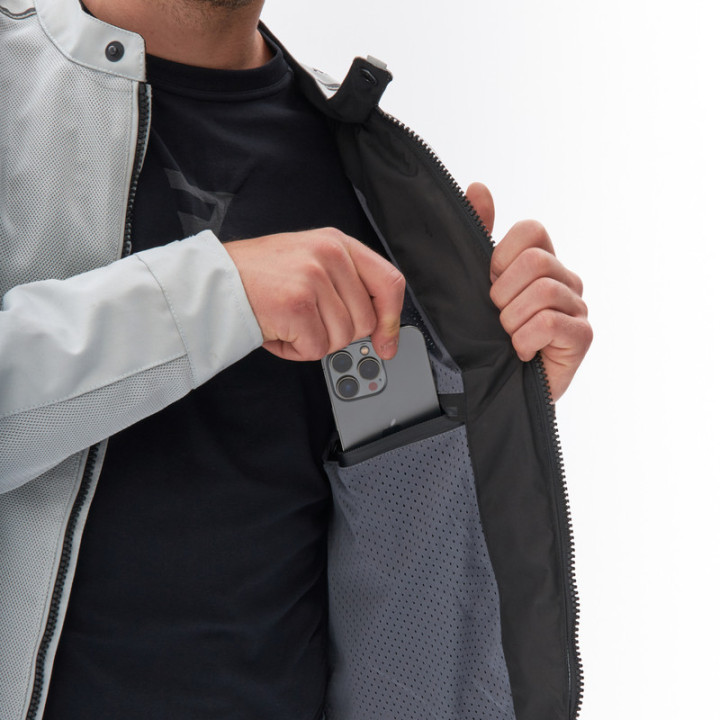 KURTKA MOTOCYKLOWA TEKSTYLNA REBELHORN WAVE GREY