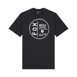 T-SHIRT FOX WORLDWIDE PREM BLACK