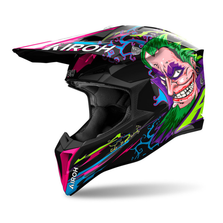 KASK MOTOCYKLOWY AIROH WRAAAP MUSIC GLOSS