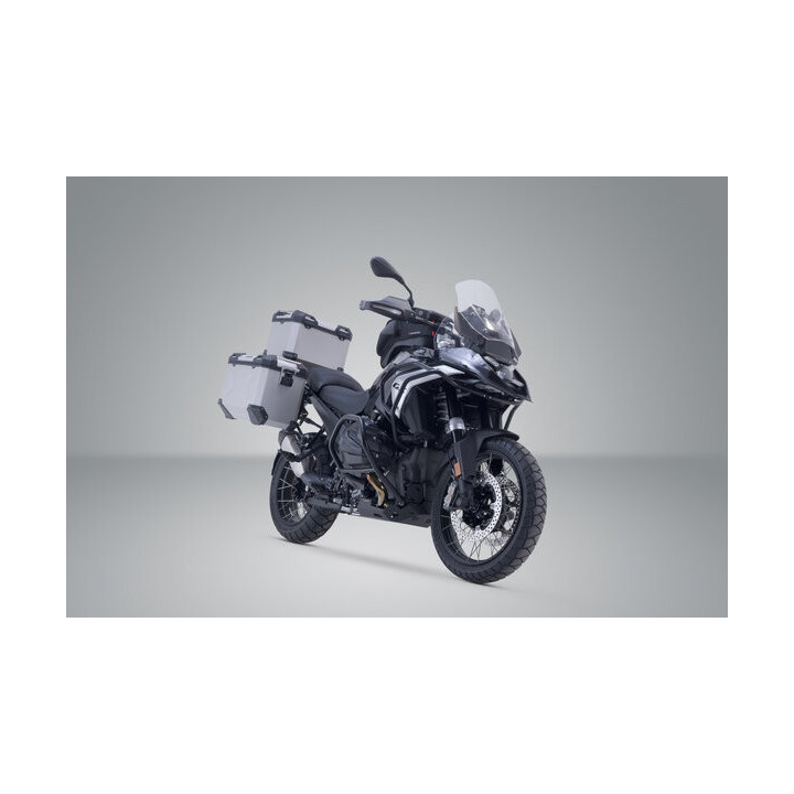 ZESTAW BAGAŻOWY ADVENTURE SW-MOTECH BMW R 1300 GS (23-) SILVER
