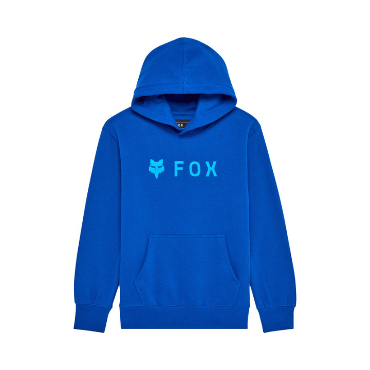 BLUZA Z KAPTUREM FOX JUNIOR ABSOLUTE BLUE