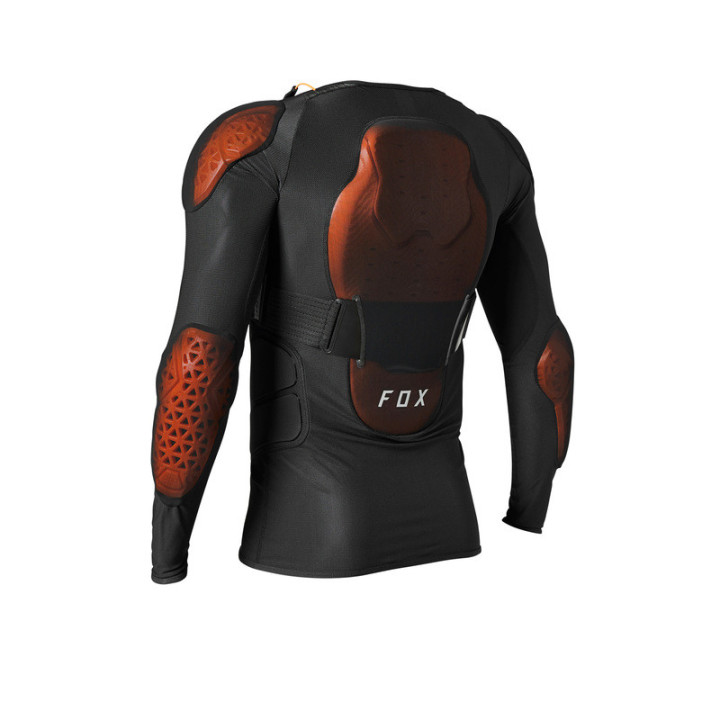 KOSZULKA Z OCHRANIACZAMI FOX JUNIOR BASEFRAME PRO D3O BLACK