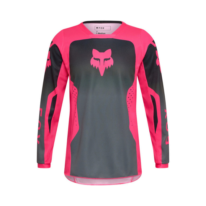 BLUZA FOX JUNIOR GIRLS 180 SHIELD BLACK/PINK