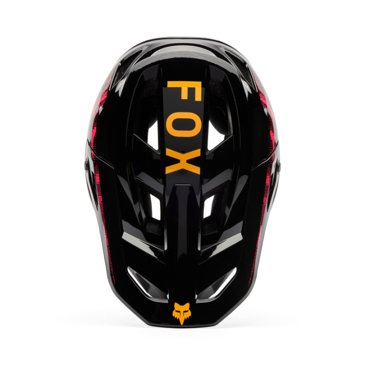 KASK ROWEROWY FOX JUNIOR RAMPAGE KAIROS TANGERINE