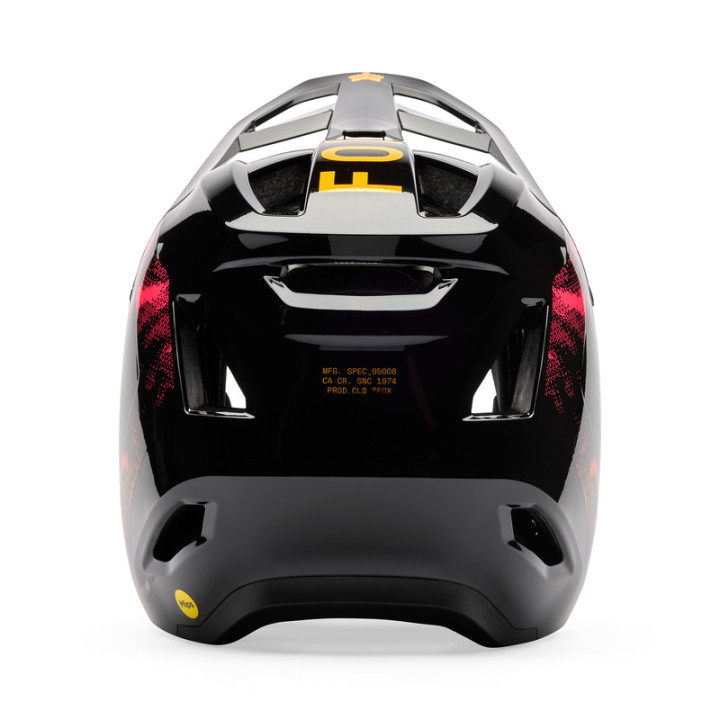 KASK ROWEROWY FOX JUNIOR RAMPAGE KAIROS TANGERINE