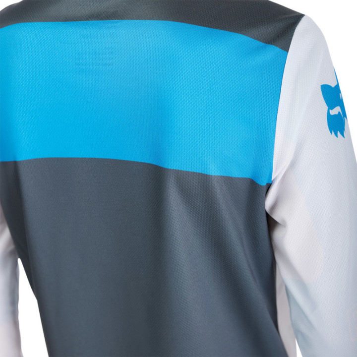 KOSZULKA ROWEROWA Z DŁUGIM RĘKAWEM FOX JUNIOR RANGER DIGI IMAGE WHITE