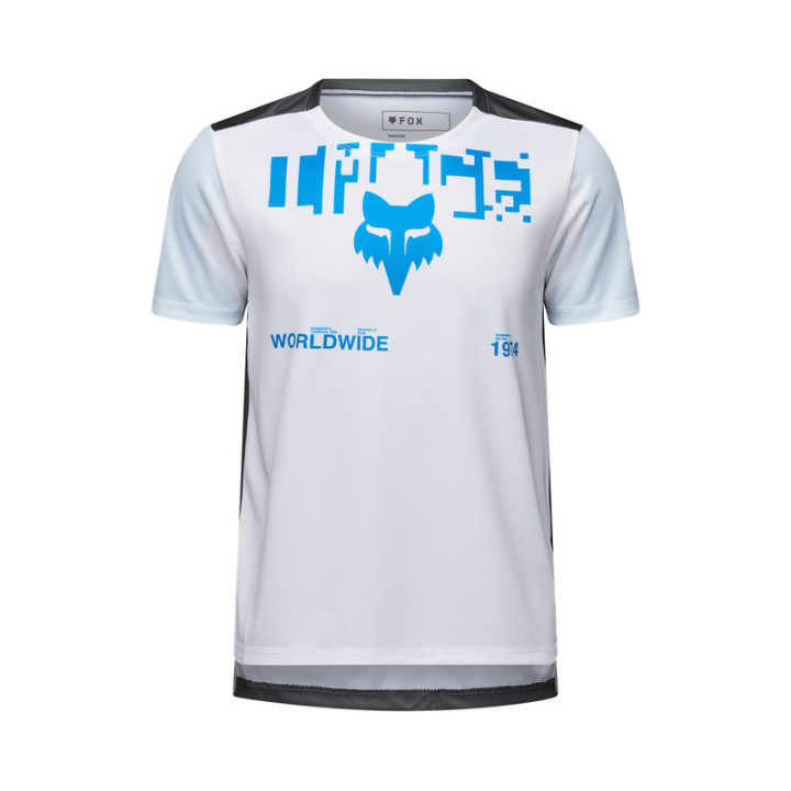 KOSZULKA ROWEROWA FOX JUNIOR RANGER DIGI IMAGE WHITE YS