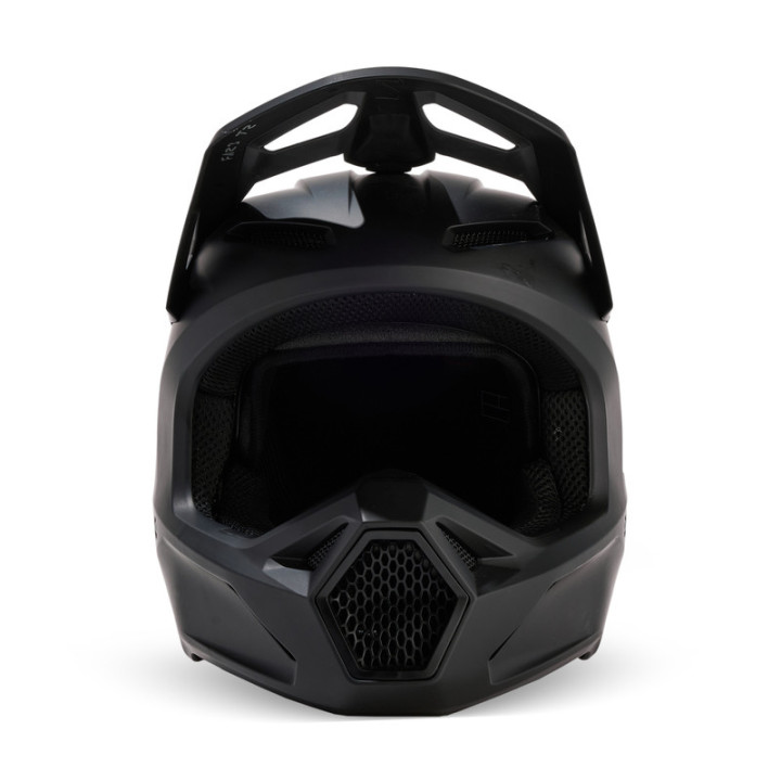 KASK FOX JUNIOR V1 MATTE MATT BLACK E BLACK YM