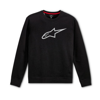 BLUZA ALPINESTARS AGELESS CREW FLEECE BLACK/GREY S