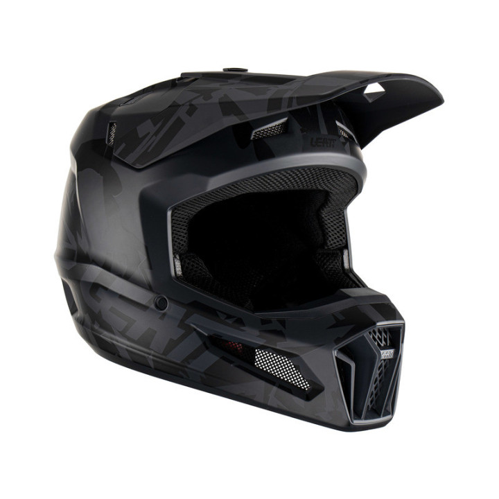 KASK MOTOCYKLOWY JUNIOR LEATT MOTO 3.5 STEALTH