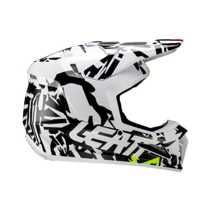 KASK MOTOCYKLOWY JUNIOR LEATT MOTO 3.5 ZEBRA