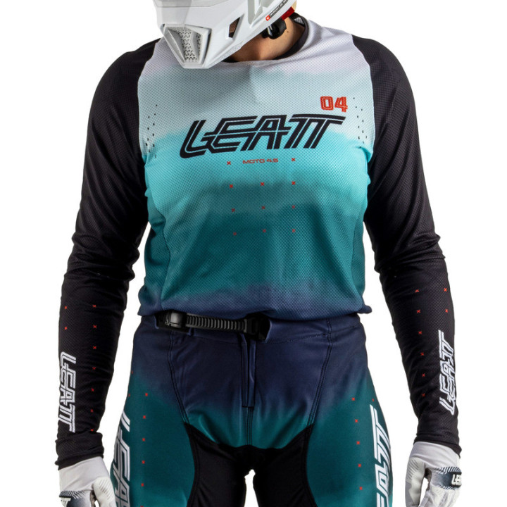 SPODNIE OFFROADOWE DAMSKIE LEATT MOTO 4.5 MARINE