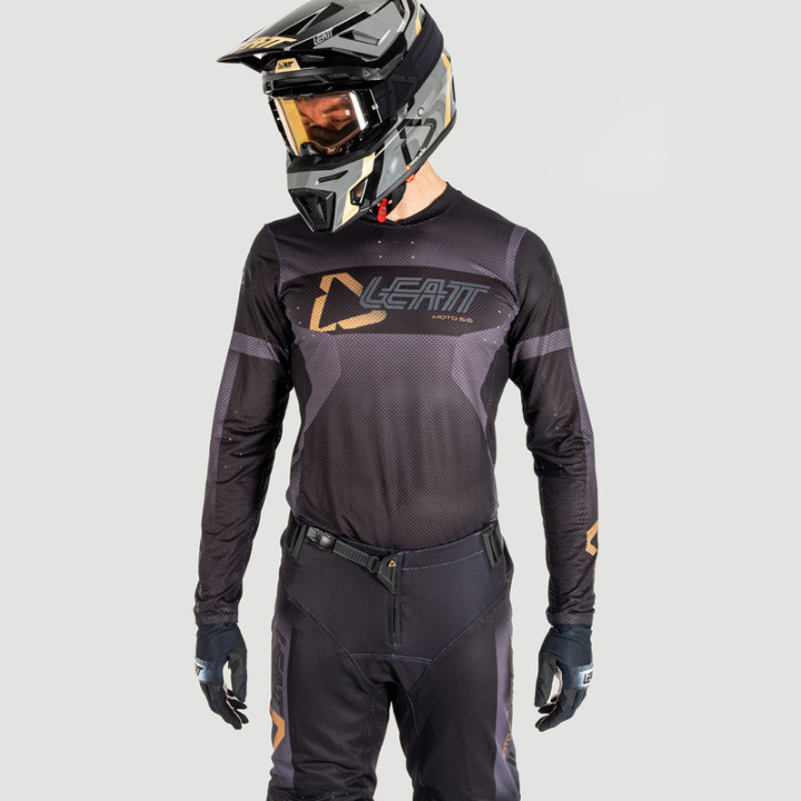 BLUZA OFFROADOWA LEATT MOTO 5.5 ULTRAWELD STEALTH M