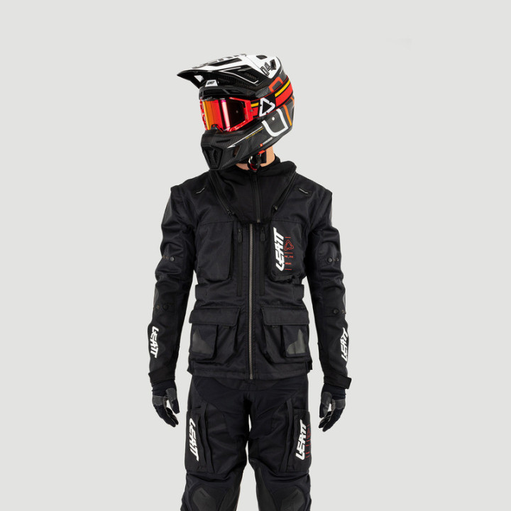 KURTKA MOTOCYKLOWA TEKSTYLNA LEATT MOTO 5.5 ENDURO BLACK