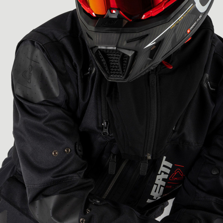 KURTKA MOTOCYKLOWA TEKSTYLNA LEATT MOTO 5.5 ENDURO BLACK