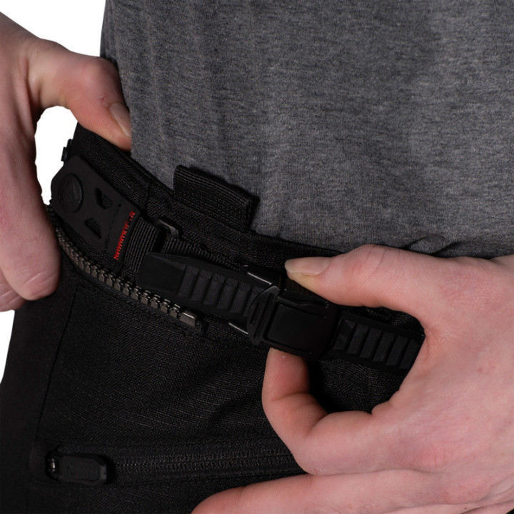 SPODNIE MOTOCYKLOWE TEKSTYLNE DAMSKIE LEATT ADV FLOWTOUR 5.5 STEALTH