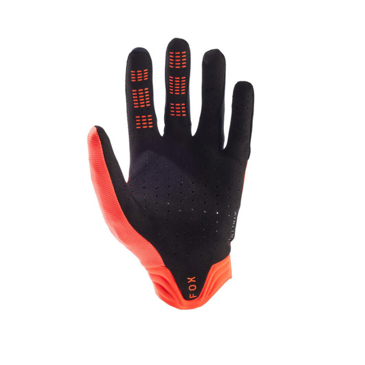 RĘKAWICE MOTOCYKLOWE FOX AIRLINE FLUO ORANGE