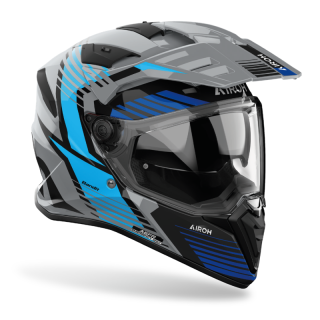 KASK MOTOCYKLOWY AIROH BANDIT SPICY BLUE GLOSS