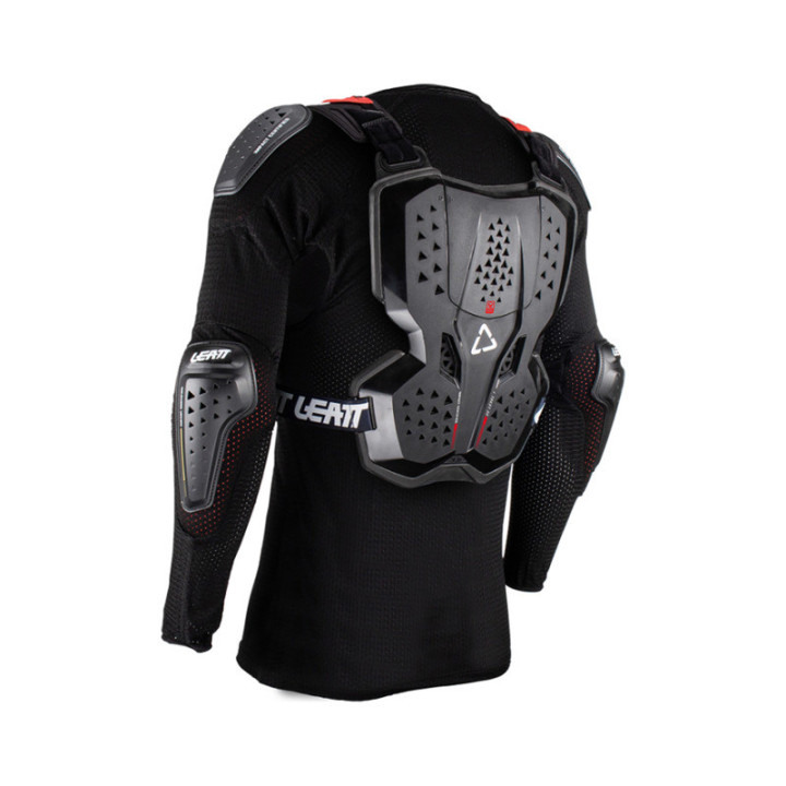 KOSZULKA Z OCHRANIACZAMI JUNIOR LEATT 3.5 BLACK RED (147-159CM) L/XL