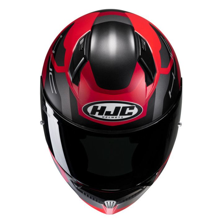 KASK MOTOCYKLOWY HJC C10 TINS BLACK RED