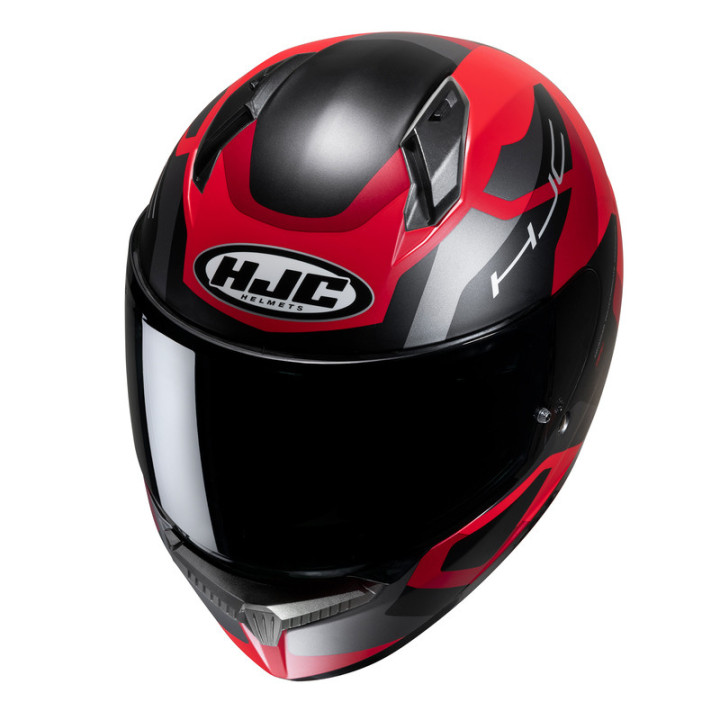 KASK MOTOCYKLOWY HJC C10 TINS BLACK RED