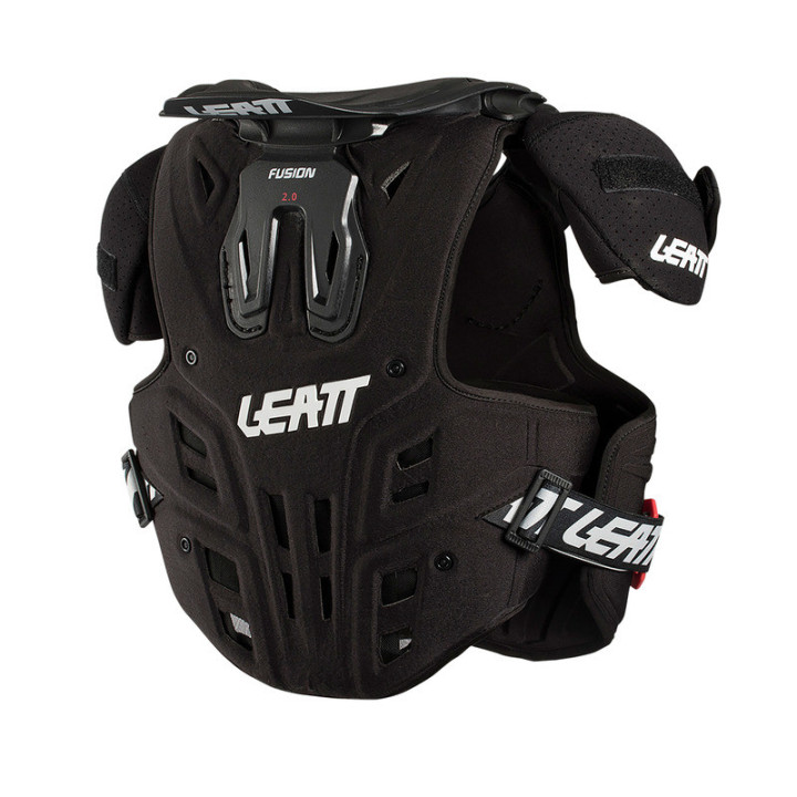 BUZER JUNIOR LEATT FUSION VEST 2.0 BLACK