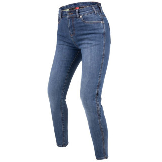 JEANSY MOTOCYKLOWE DAMSKIE REBELHORN CLASSIC 3 SLIM FIT WASHED BLUE 28/30