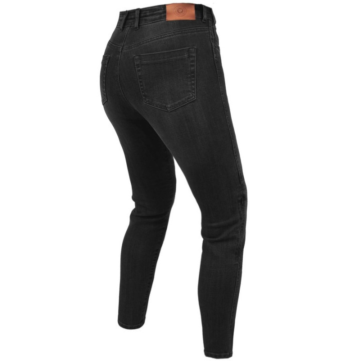 JEANSY MOTOCYKLOWE DAMSKIE REBELHORN CLASSIC 3 SLIM FIT BLACK