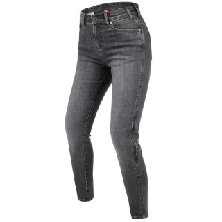 JEANSY MOTOCYKLOWE DAMSKIE REBELHORN CLASSIC 3 SKINNY FIT WASHED GREY 36/32
