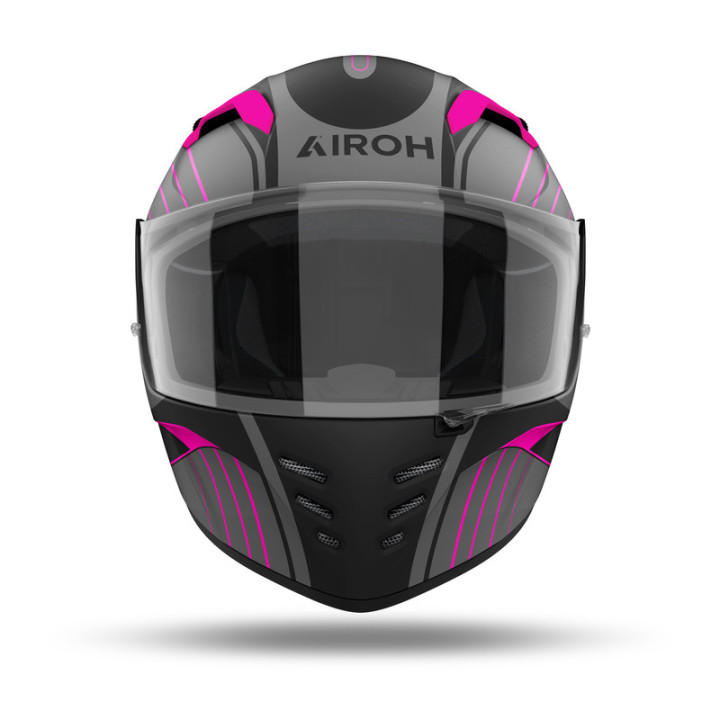 KASK MOTOCYKLOWY AIROH CONNOR ACHIEVE PINK MATT