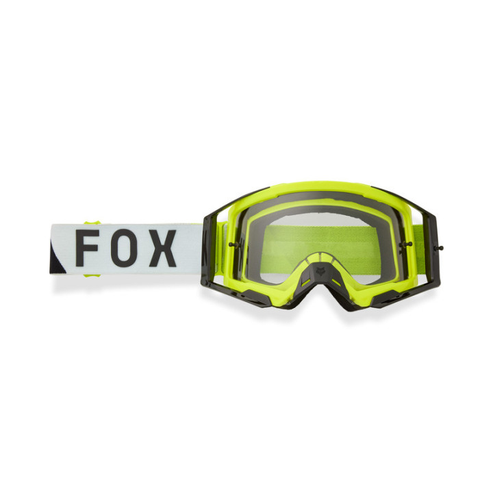GOGLE FOX AIRSPACE TINE SMOKE FLUO YELLOW OS