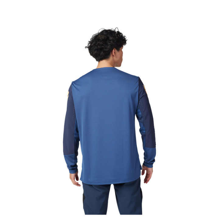 KOSZULKA ROWEROWA Z DŁUGIM RĘKAWEM FOX DEFEND TAUNT INDIGO