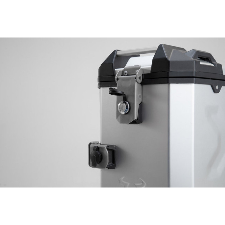 ZAMKI DO KUFRÓW TRAX ION/EVO/ADV SW-MOTECH 2 SZT Z 2-MA KLUCZYKAMI SILVER