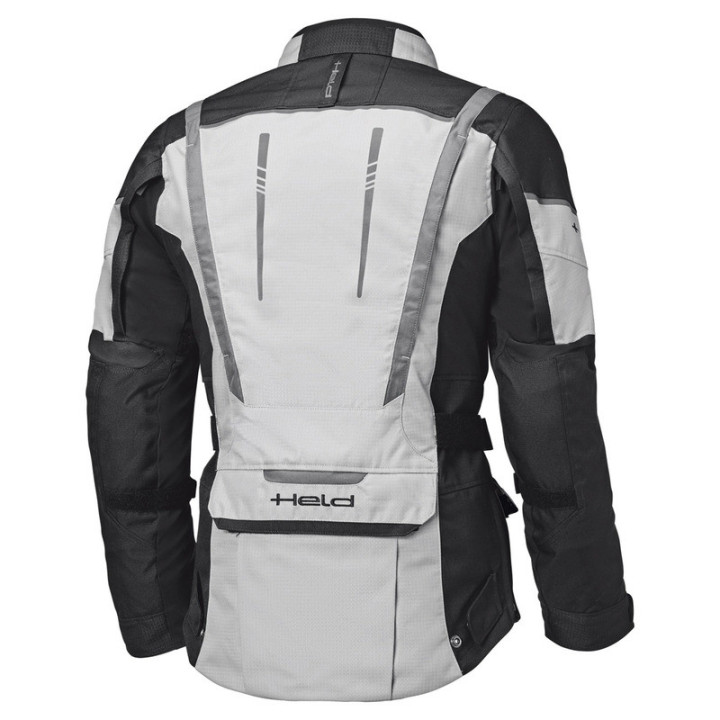 KURTKA MOTOCYKLOWA TEKSTYLNA DAMSKA HELD HAKUNA MATATA 3 GREY BLACK