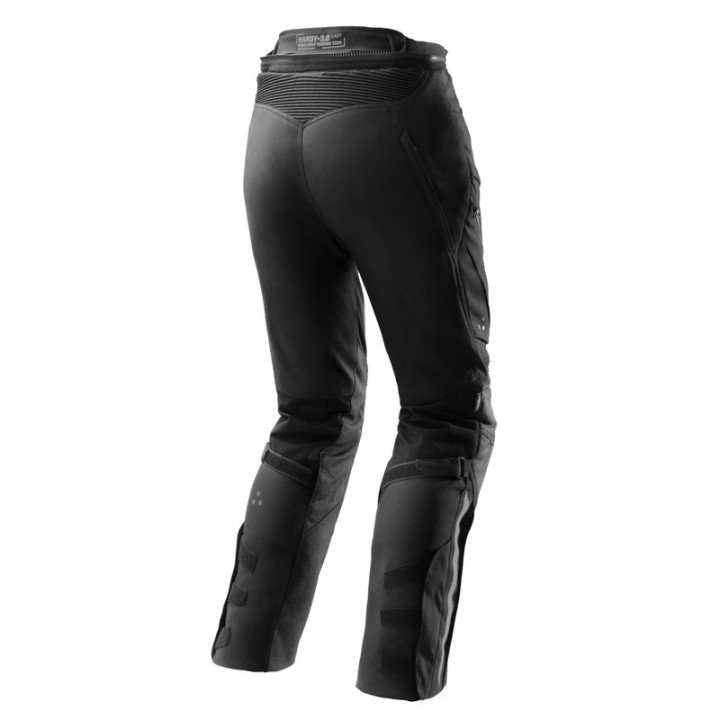 SPODNIE MOTOCYKLOWE TEKSTYLNE DAMSKIE REBELHORN HARDY 3.0 BLACK (KRÓTKA NOGAWKA)