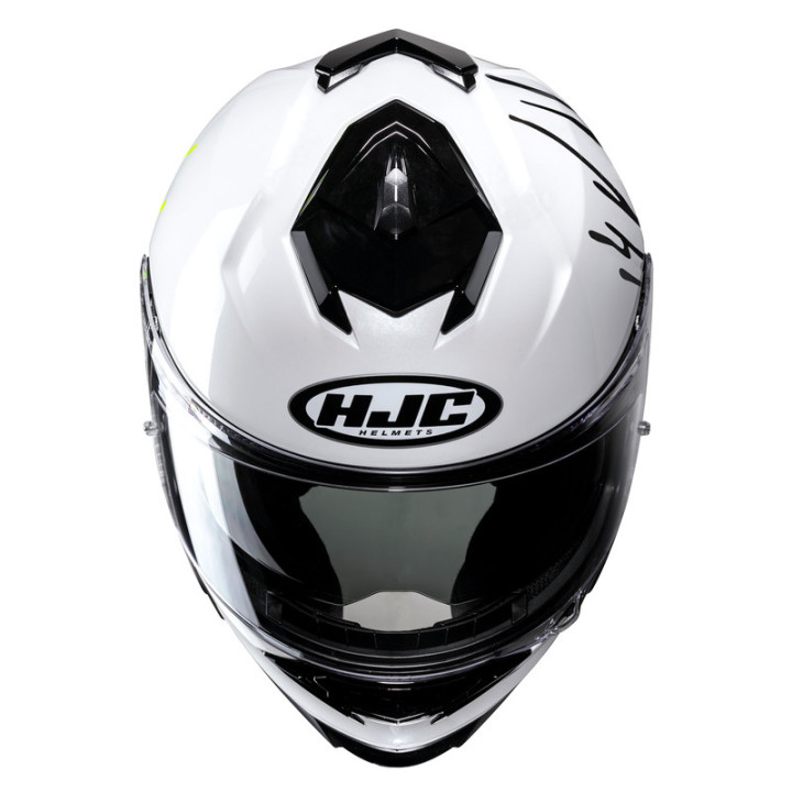 KASK MOTOCYKLOWY HJC I71 CELOS WHITE BLACK XS