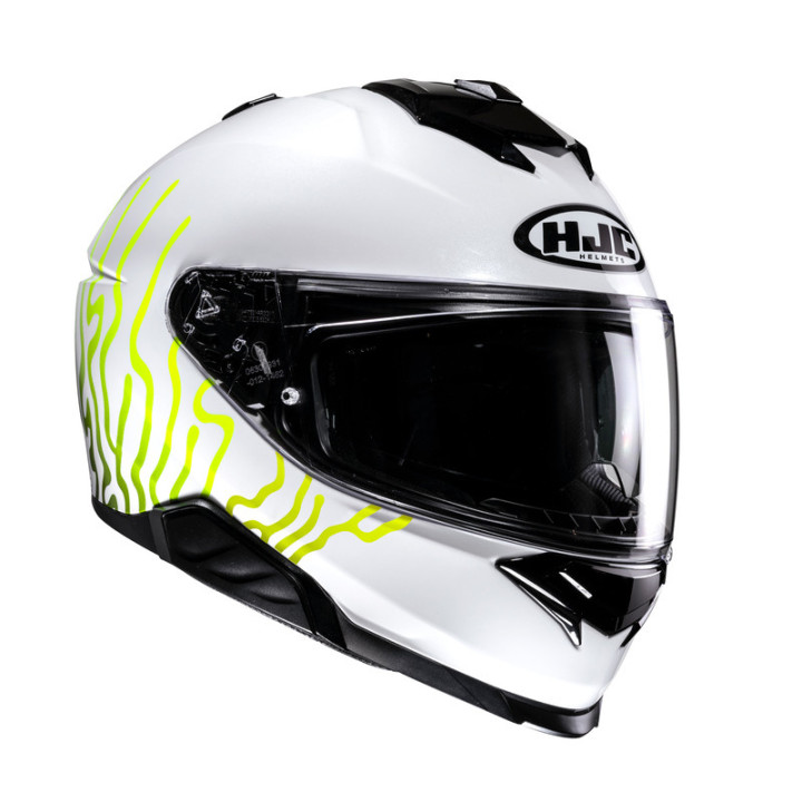 KASK MOTOCYKLOWY HJC I71 CELOS WHITE BLACK XS