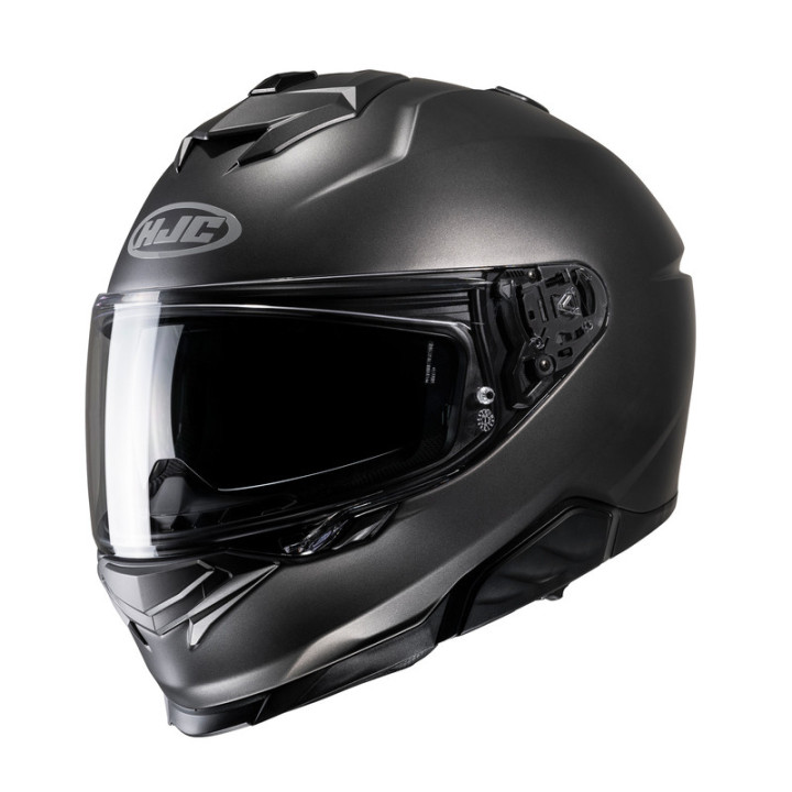 KASK MOTOCYKLOWY HJC I71 SEMI FLAT TITANIUM