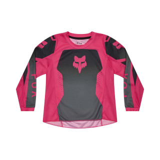 BLUZA FOX JUNIOR GIRLS 180 SHIELD BLACK/PINK