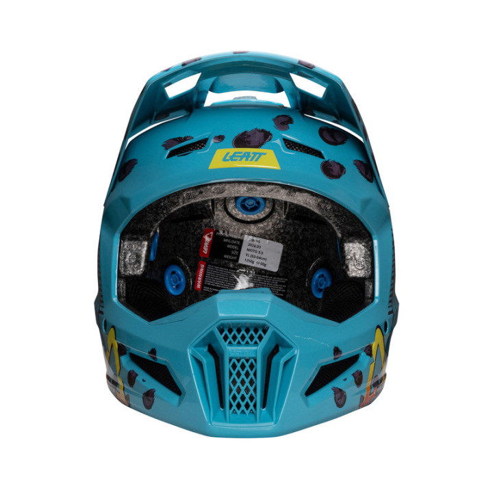 KASK MOTOCYKLOWY Z GOGLAMI JUNIOR LEATT KIT MOTO 3.5 CHEETAH