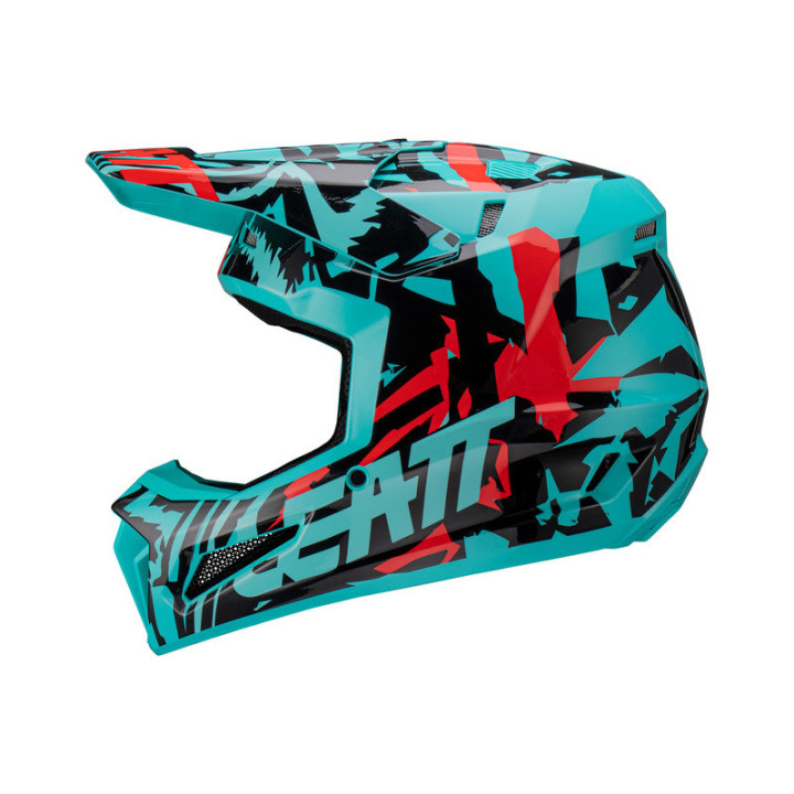 KASK MOTOCYKLOWY Z GOGLAMI LEATT KIT MOTO 3.5 FUEL