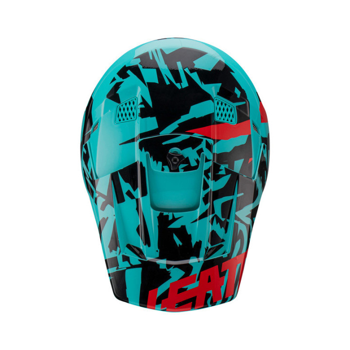 KASK MOTOCYKLOWY Z GOGLAMI LEATT KIT MOTO 3.5 FUEL