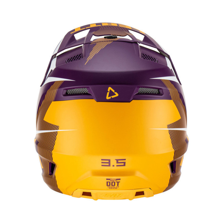 KASK MOTOCYKLOWY Z GOGLAMI LEATT KIT MOTO 3.5 INDIGO