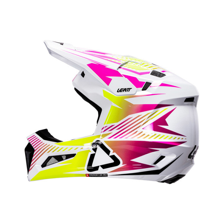 KASK MOTOCYKLOWY Z GOGLAMI LEATT KIT MOTO 3.5 STORM